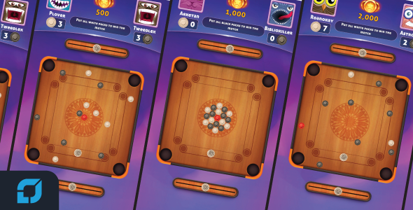 Carrom – Multiplayer