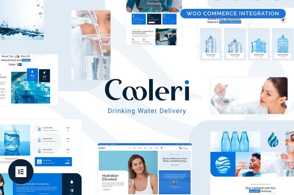 Cooleri – Ingesting Water Transport Elementor Professional Template Equipment