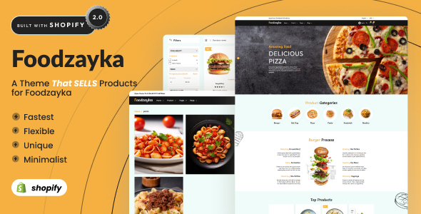 Foodzayka – Swiftly Meals Restaurant Shopify 2.0 Theme