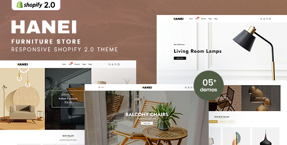 Hanei – Furnishings Retailer Responsive Shopify 2.0 Theme