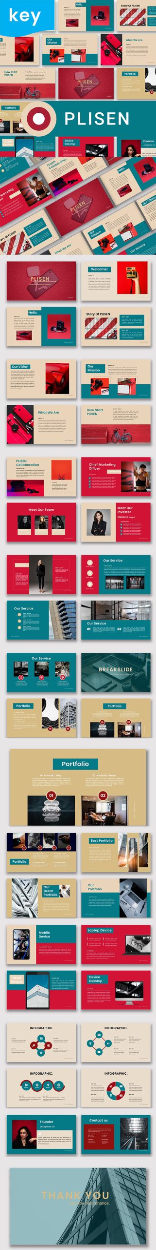 Plisen-Enterprise Keynote Template