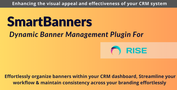 SmartBanners – Dynamic Banner Administration Plugin for Rise CRM