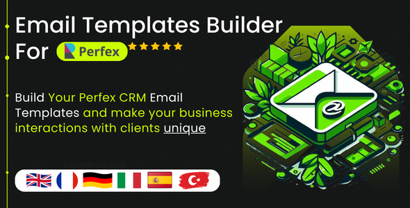 E-mail Templates Builder For Perfex CRM