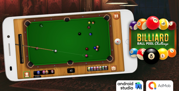 Billiard Ball Pool Misfortune – Billiard Sport Android Studio Ending up + AdMob Commercials + Able to Put up