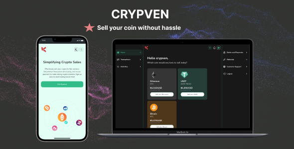 CrypVen – Crypto vendor platform