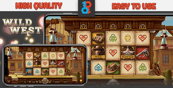 HTML Wild West Slot Recreation