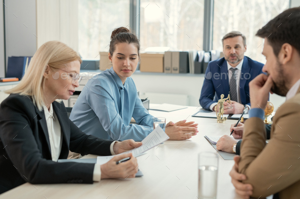 Inspecting anecdote at meeting with attorneys