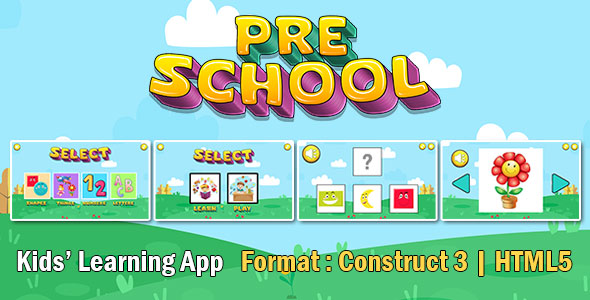 Pre School v1 Recreation (Dangle 3 | C3P | HTML5) Tutorial Recreation