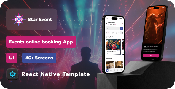 Neatly-known individual Match – Occasions Reserving Cellular App React Native Template