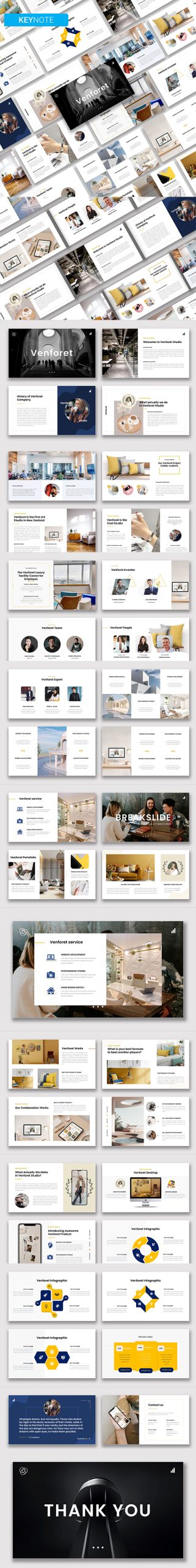 Venforet-Enterprise Keynote Template