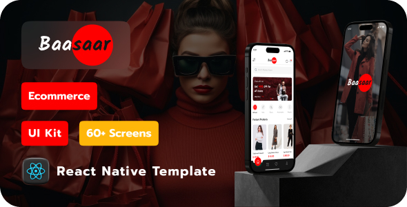 Baasaar Ecommerce Mobile App React Native Template