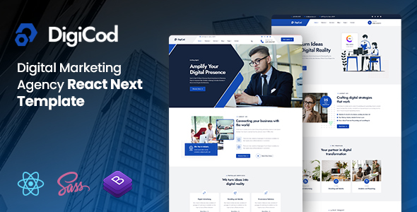 Digicod – Digital Firm React Template