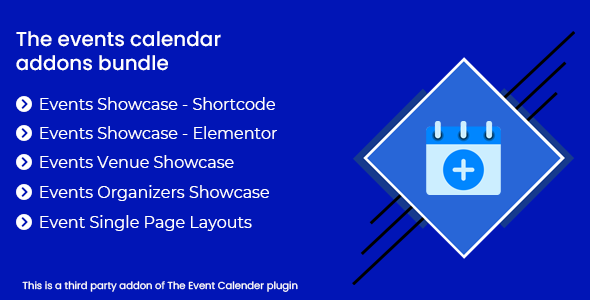 The occasions calendar addons bundle