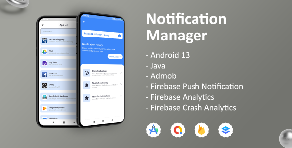 Notification Saver & Blocker |Admob|Android|Java|Firebase