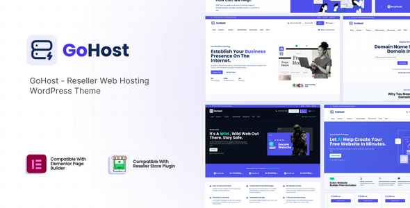 GoHost – Reseller Internet Recordsdata superhighway internet hosting WordPress Theme