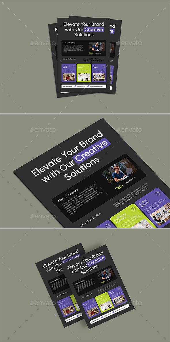 Ingenious Company Flyer Template