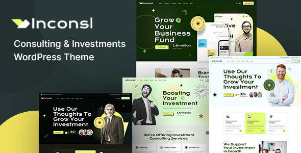 Iconsl – Funding Consulting WordPress Theme