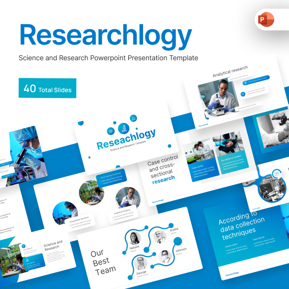 Science and Examine PowerPoint Termplate