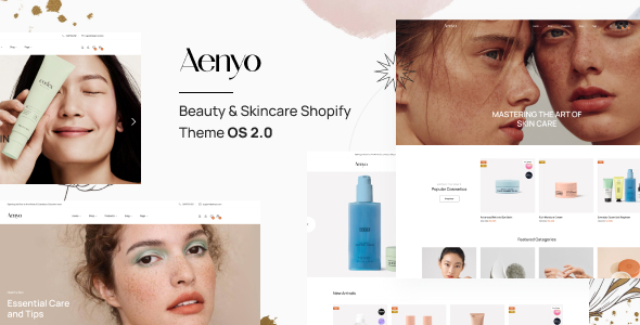 Aenyo – Magnificence & Skincare Shopify Theme OS 2.0