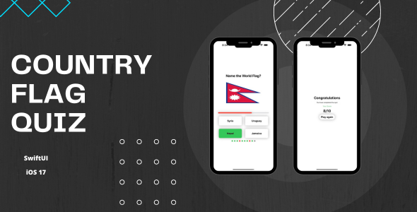 Nation Quiz Flag iOS App Template