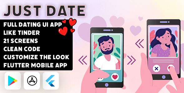 Glorious Date – Whole Flutter Relationship UI App Template