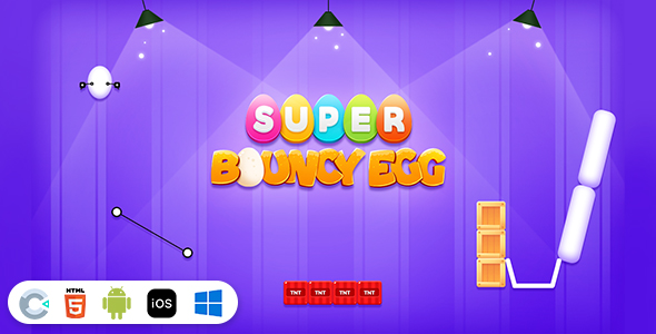 Natty Bouncy Egg [ Construct 3 , HTML5 ]