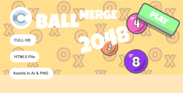 Ball Merge 2048