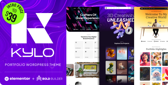 Kylo – Portfolio WordPress Theme