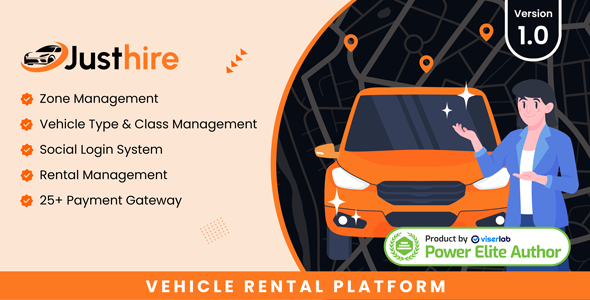 Justhire – Car Rental Platform