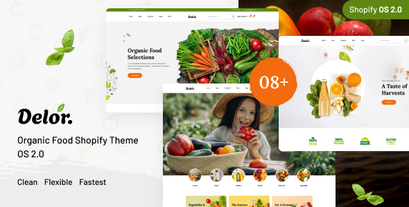 Delor – Pure Meals Shopify Theme OS 2.0