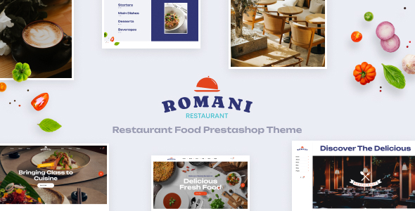 Leo Romani Elementor – Restaurant Meals Prestashop Theme