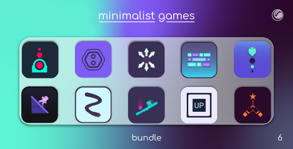 Minimalist Video games Bundle 6 | HTML5 Create Video games