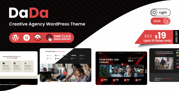 DaDa – Business Consulting WordPress Theme