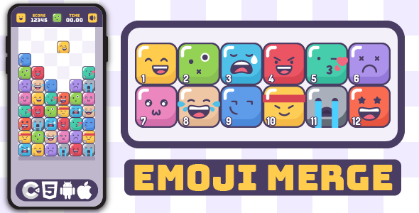 Emoji Merge – HTML5 Recreation, Atomize 3