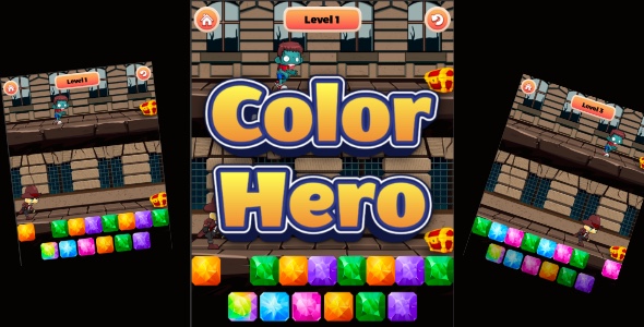 Coloration Sample Hero – Inferior Platform Puzzle Recreation