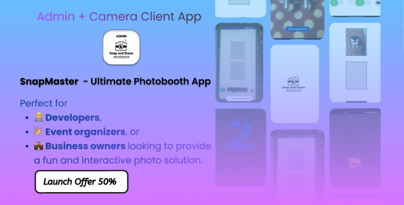 SnapMaster – Very best Photobooth Android App