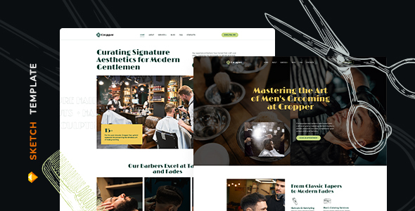 Cropper – Barbershop Template for Sketch