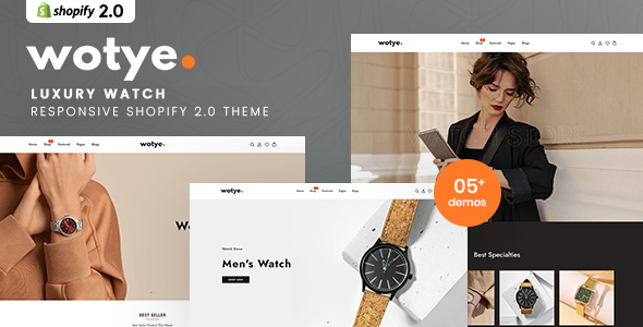 Wotye – Luxurious Look Shopify 2.0 Theme