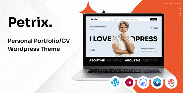 Petrix – Non-public Portfolio WordPress Theme