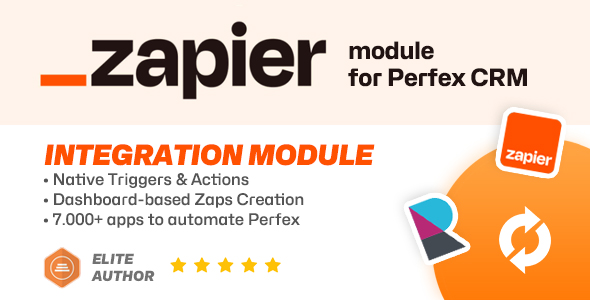 Zapier module for Perfex CRM – Automate your workflow and alternate tasks