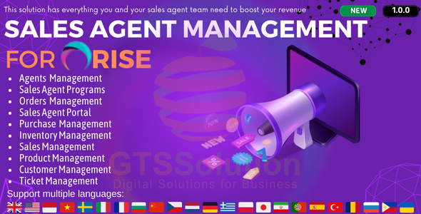 Gross sales Agent Administration plugin for RISE CRM