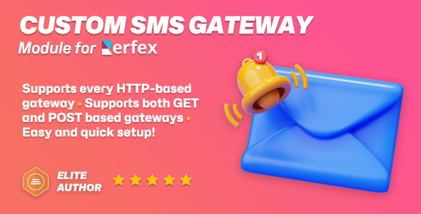 Personalised SMS Gateway module for Perfex CRM