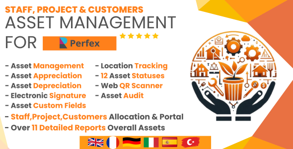 AssetCentral – Sources Administration For Perfex CRM