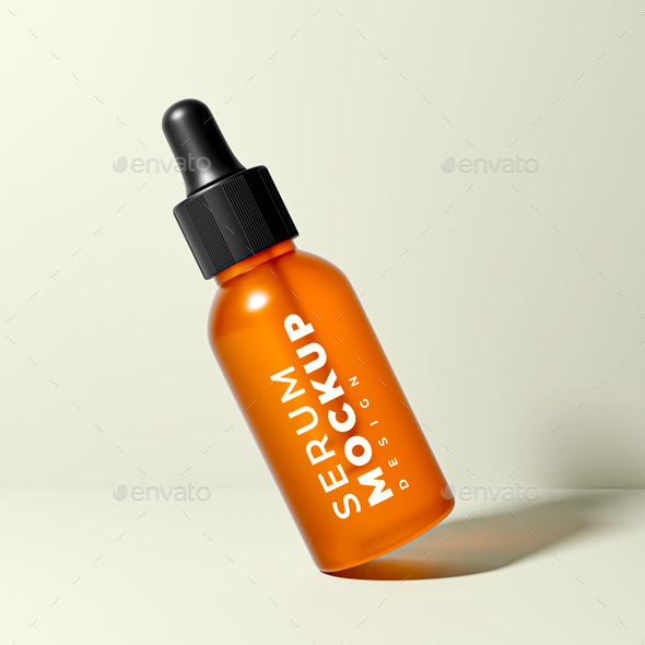 Serum Dropper Mockup