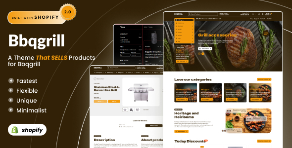 Bbqgrill – BBQ & Grill Machine Shopify 2.0 retailer