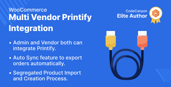 WooCommerce Multi Vendor Printify Integration