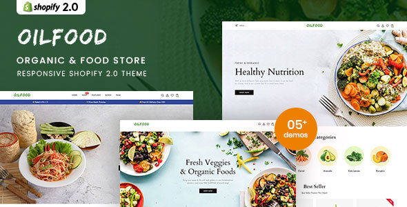 Olifood – Natural & Meals Retailer Shopify 2.0 Theme