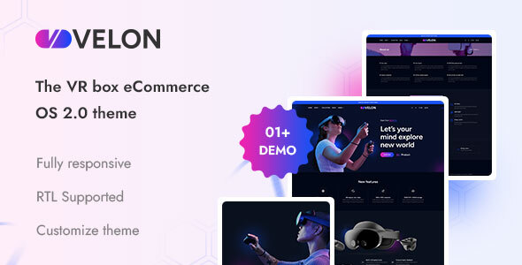 Velon – VR Area Ecommerce Shopify 2.0 Theme