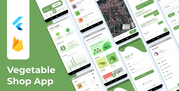 Vegetable Retailer App – Flutter Firebase