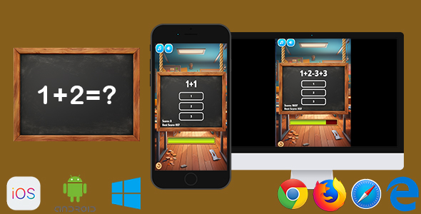 1+2=? – HTML5 Recreation